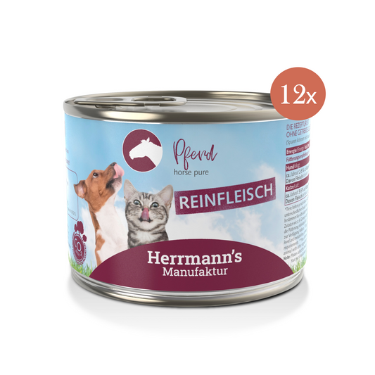 赫尔曼猫狗通用 天空纯肉系列 12 x 200g